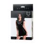 Sukienka wetlook Lulu Glossy czarna M - 5