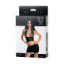 Komplet bielizny Wetlook Gigi Glossy czarny S - 5