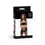Komplet bielizny Wetlook Glossy Elsa czarny M - 2
