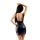 Sukienka wetlook Celestina Glossy czarna M