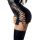 Sukienka wetlook Lillie Glossy czarna L
