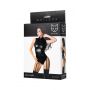 Body Wetlook Glossy Adriana czarne XL - 5