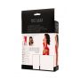 Body Wetlook Glossy z wiązaniem czerwone XL - 7