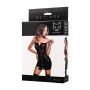 Sukienka Glossy Nelly wetlook czarna L - 3