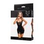 Sukienka wetlook Glossy Rimma czarna S - 6