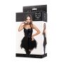 Sukienka wetlook Glossy Elisia czarna M - 2