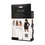 Komplet bielizny Glossy Sheril wetlook czarny XL - 2