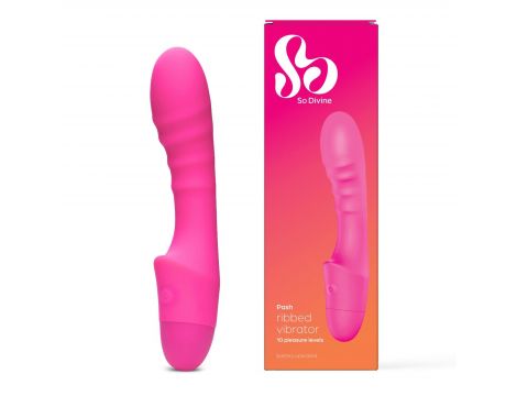Pash Ribbed G-spot Vibrator - 4