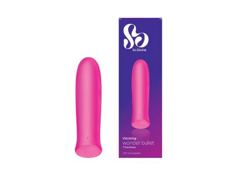 Rechargeable Wonder Bullet Vibrator - Pink - 3