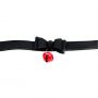 Knebel silikonowy balonowy czerwony Fantasy regulowany 4 cm - 7