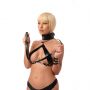 Regulowana obroża z odpinaną smyczą Fantasy - 5