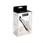 Metal and leather chain leash - 3