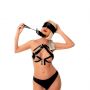 Zestaw BDSM Fantasy Tease Me opaska bat tickler - 3