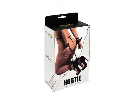 Luksusowy hogtie z kajdankami na nadgarstki i kostki Fantasy - 4
