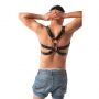 Regulowany harness na klatkę piersiową Fantasy PU - 6