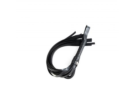 Flogger czarny Fantasy skóra PU 43 cm - 3