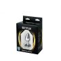 Korek analny Fantasy srebrny mały z czerwonym diamentem 7 cm - 4