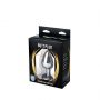 Duży srebrny korek analny z czerwonym diamentem Fantasy 9 cm - 3
