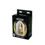 Korek analny złoty mały Fantasy z białym diamentem 7cm - 3