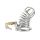 Cock cage made of 100% stainless steel