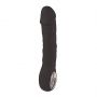 Wibrator realistyczny Fantasy czarny silikonowy 22 cm USB z grzaniem - 4