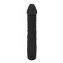 Wibrator realistyczny Fantasy czarny silikonowy 22 cm USB z grzaniem - 3