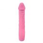 Wibrator realistyczny Fantasy różowy silikonowy z grzaniem 22 cm USB - 2