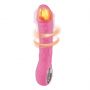 Wibrator realistyczny Fantasy różowy silikonowy z grzaniem 22 cm USB - 4