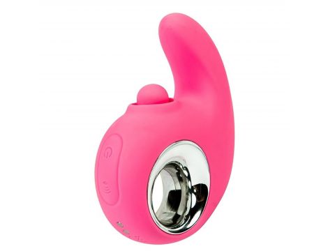 Stymulator łechtaczki Fantasy silikonowy wibrujący uderzający USB 10,5cm - 4