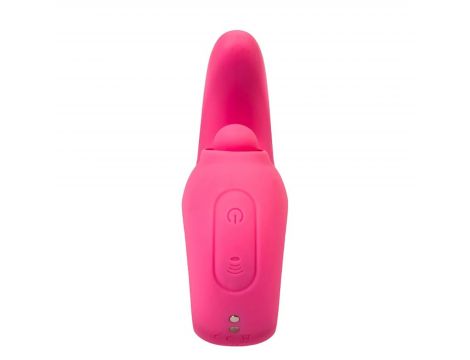 Stymulator łechtaczki Fantasy silikonowy wibrujący uderzający USB 10,5cm - 3