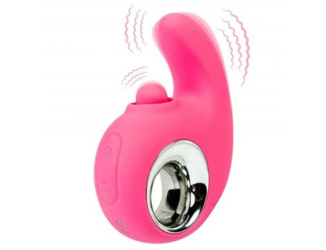 Stymulator łechtaczki Fantasy silikonowy wibrujący uderzający USB 10,5cm - 2