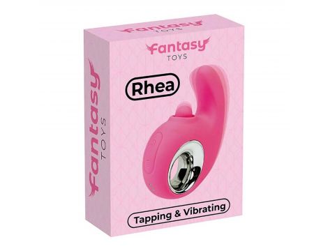 Stymulator łechtaczki Fantasy silikonowy wibrujący uderzający USB 10,5cm - 6