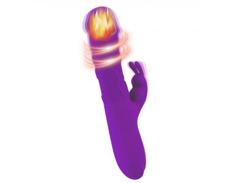 Rabbit vibrator - 10 different modes of vibration and heating function - 4