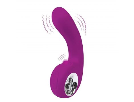 Stymulator punktu G silikonowy Fantasy wibrujący uderzający USB 18 cm - 6