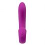 Stymulator punktu G silikonowy Fantasy wibrujący uderzający USB 18 cm - 2