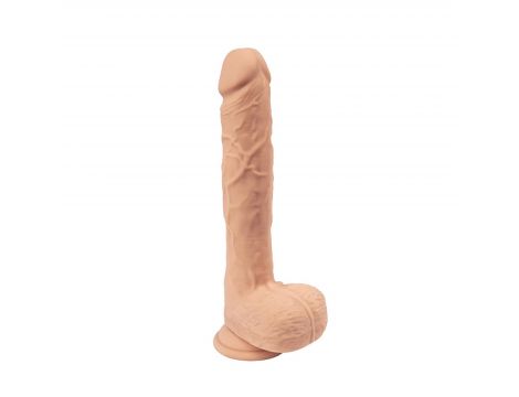 Dildo realistyczne wibrujące z ruchem Fantasy Zeus 21 cm z pilotem - 2