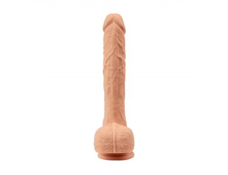 Dildo realistyczne wibrujące z ruchem Fantasy Zeus 21 cm z pilotem - 3