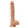 Dildo realistyczne wibrujące z ruchem Fantasy Zeus 21 cm z pilotem - 2