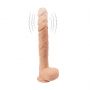 Dildo realistyczne wibrujące z ruchem Fantasy Zeus 21 cm z pilotem - 10