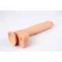 Dildo realistyczne wibrujące z ruchem Fantasy Zeus 21 cm z pilotem - 9