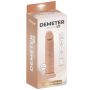 Realistyczne dildo wibrujące Fantasy Demeter 20 cm USB - 8