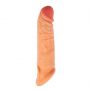 Nakładka przedłużająca z paskiem na jądra Fantasy 21 cm - 4