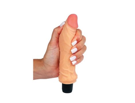 Wibrator miękki realistyczny Fantasy The Real Deal 19 cm - 4