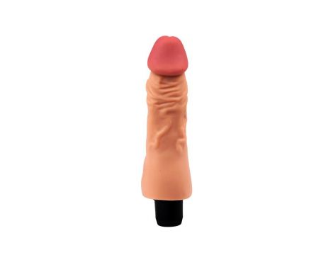 Wibrator TPE Fantasy The Real Deal z żyłkami 17 8 cm - 8