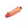 Wibrator TPE Fantasy The Real Deal z żyłkami 17 8 cm - 4