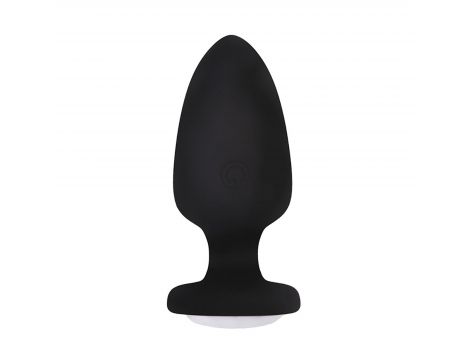 Korek analny wibrujący LED silikonowy Fantasy 10 cm USB z pilotem