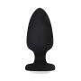 Korek analny wibrujący LED silikonowy Fantasy 10 cm USB z pilotem - 2