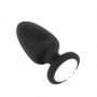 Korek analny wibrujący LED silikonowy Fantasy 10 cm USB z pilotem - 3