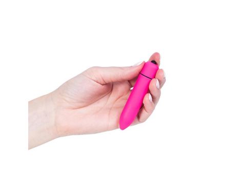 Mini wibrator bullet Fantasy różowy 9 cm - 3