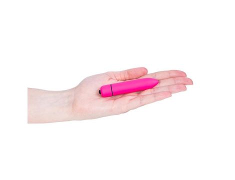 Mini wibrator bullet Fantasy różowy 9 cm - 4